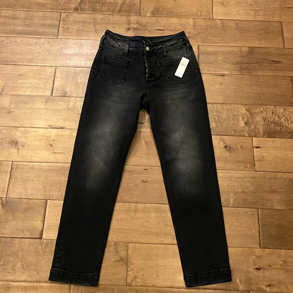 ANTHROPOLOGIE BLACK JEANS NWT